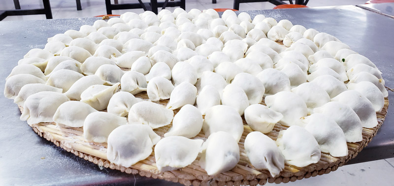 迎冬至，包餃子